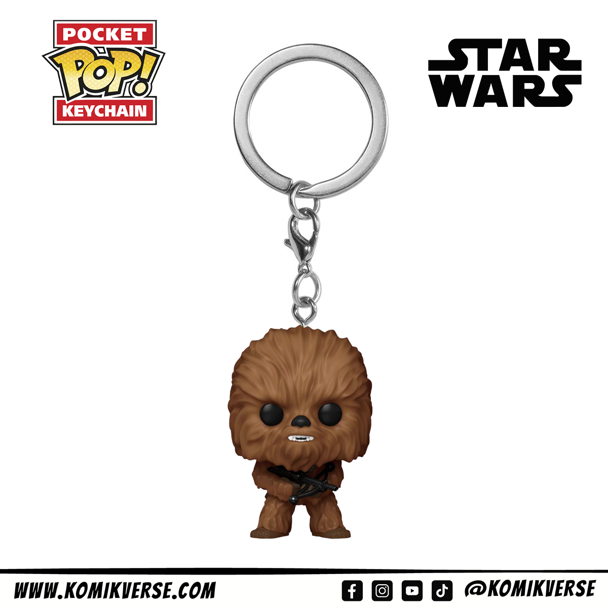 Funko Star Wars Chewbacca Pocket POP! Keychain