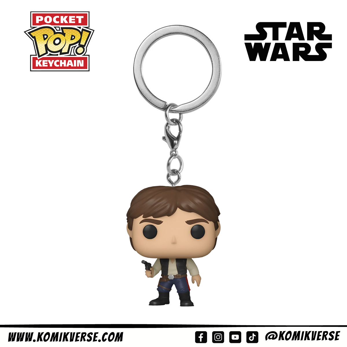 Funko Star Wars Han Solo Pocket POP! Keychain