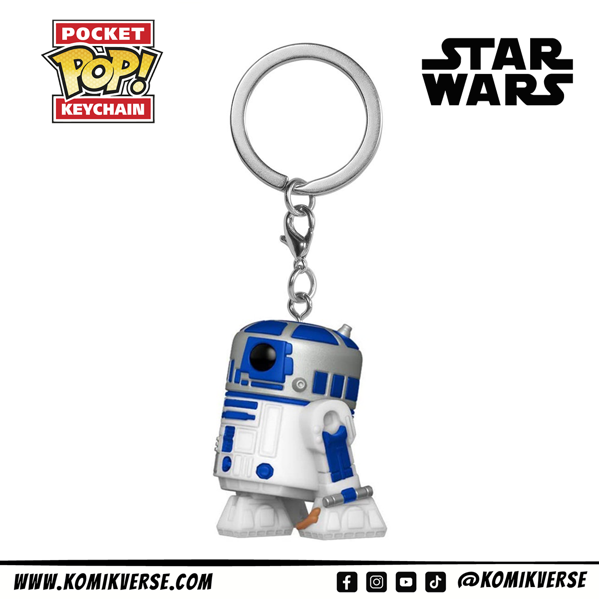 Funko Star Wars R2-D2 Pocket POP! Keychain