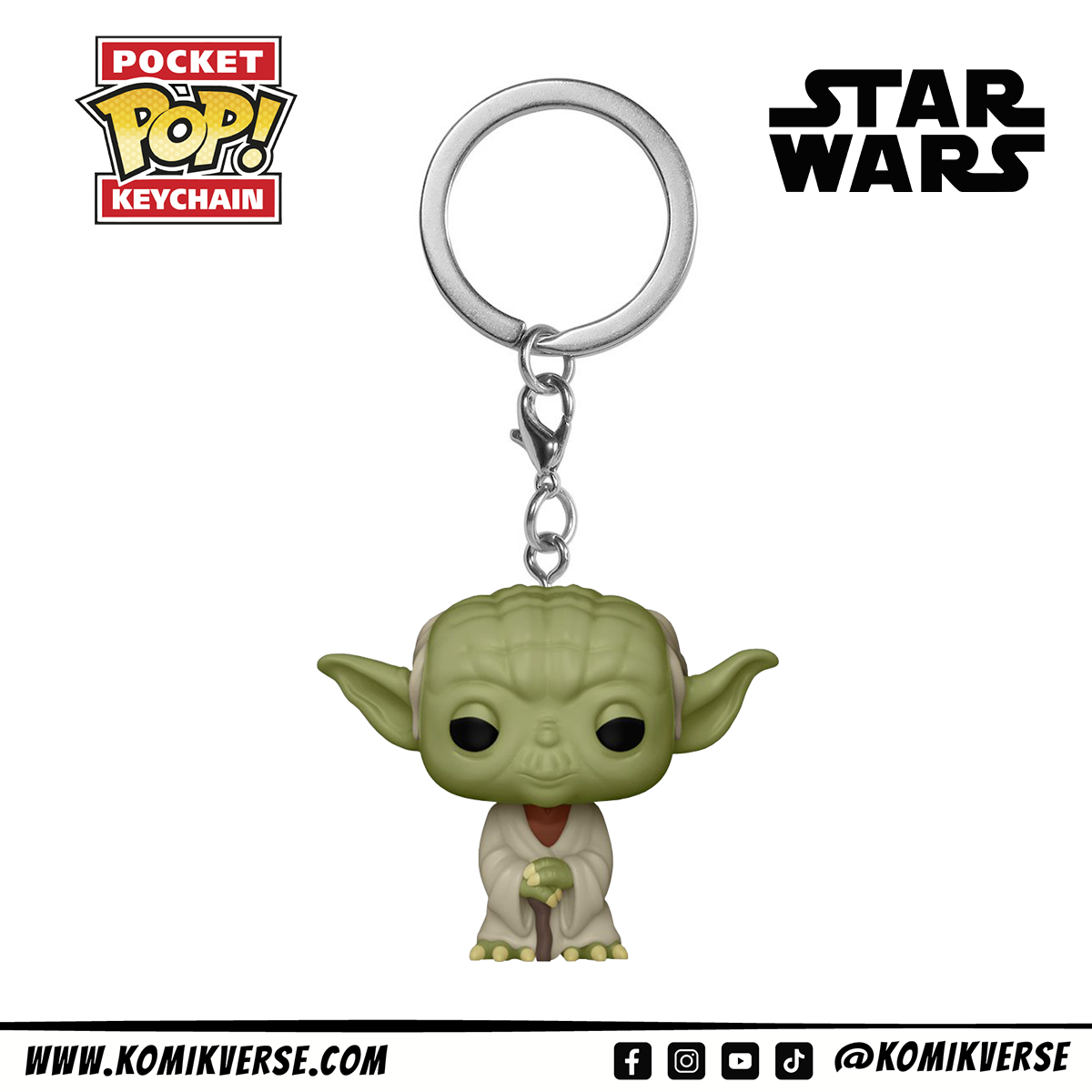 Funko Star Wars Yoda Pocket POP! Keychain